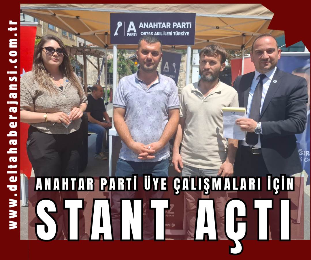 ANAHTAR PARTİ, ÜYE ÇALIŞMALARINA DEVAM EDİYOR
