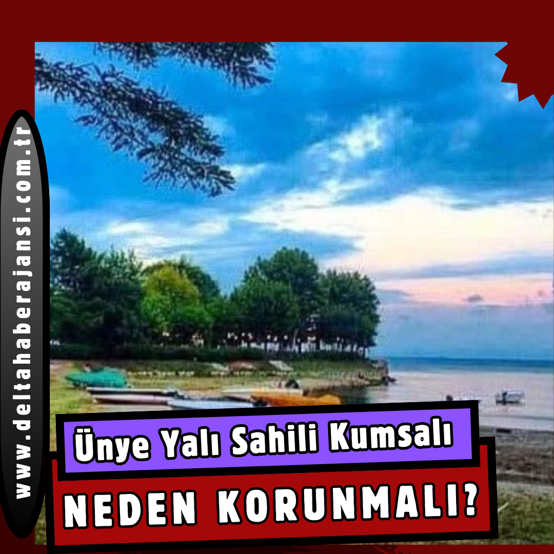 ÜNYE YALI MEVKİİ KUMSAL SAHİLİ NEDEN KORUNMALI
